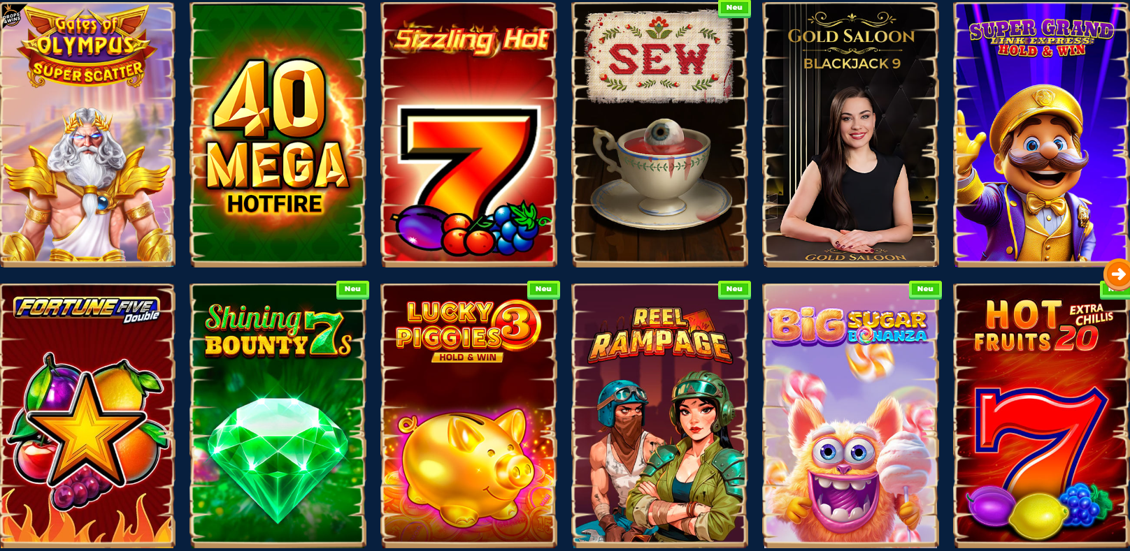 Starburst Slot - RTP 96.1% - Volatilität: Mittel